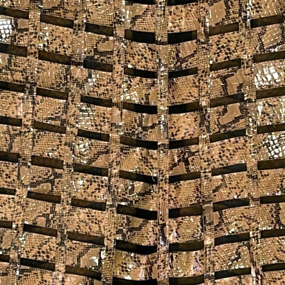 Becky & Bobby Net and Vinyl Fitted Jacket, Size Small - Picture 6 of 7